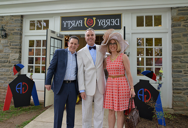 日耳曼敦 Academy parents fundraise at Derby Party at independent school in Fort Washington